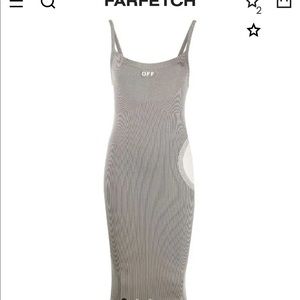 Authentic OFF WHITE DRESS size Large